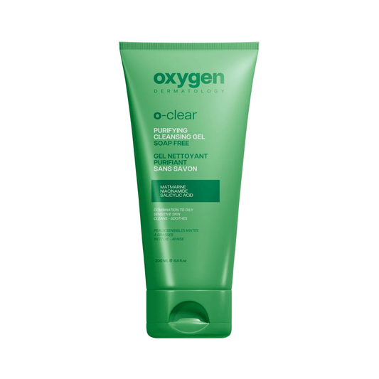 اوكسجين كلير بيوريفينج كلينسينج جل200مل - Oxygen Clear Purifying Cleansing Gel 200 ml