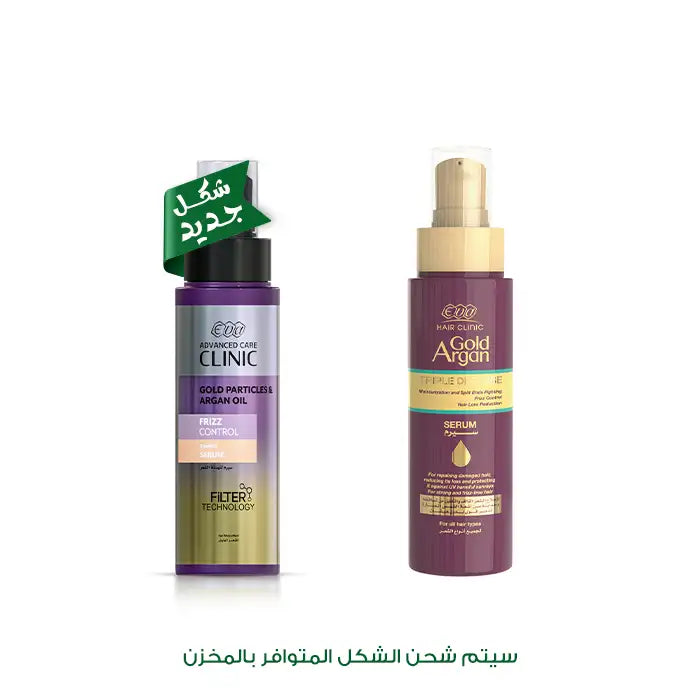 Eva Hair Clinic Gold Argan Serum With Gold And Argan Oil 90ml