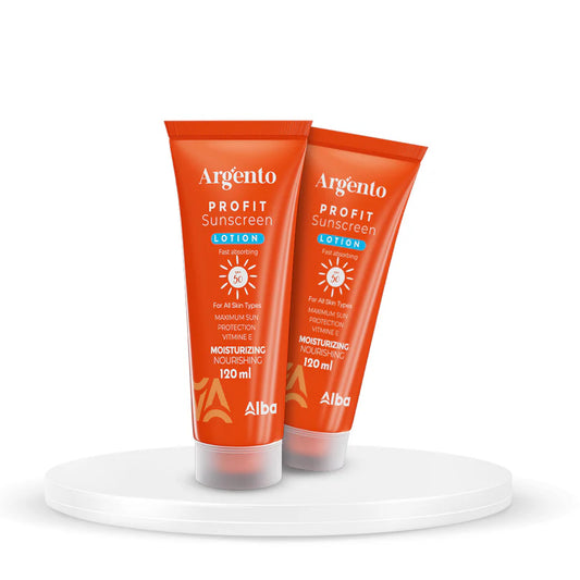 Argento Profit Sunscreen Lotion- SPF 50 ( 1+1 ) 120 ml Offer