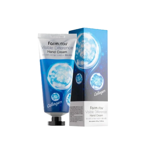 فارم ستاي هاند كريم 100جم كولاجين - Farm Stay Collagen Hand Cream (100g)