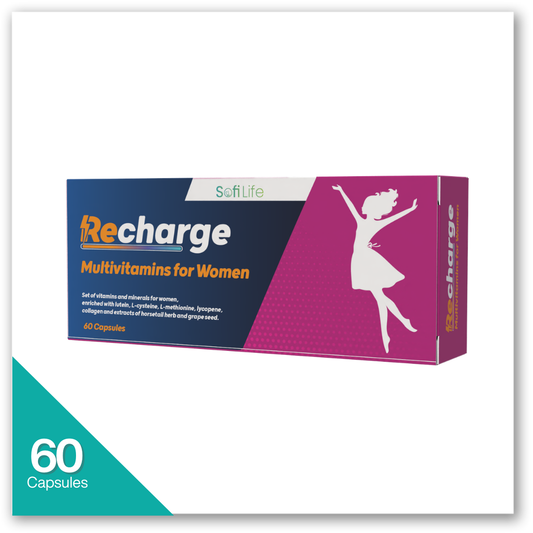 Sofi Life Recharge MultiVitamin for Women 60caps