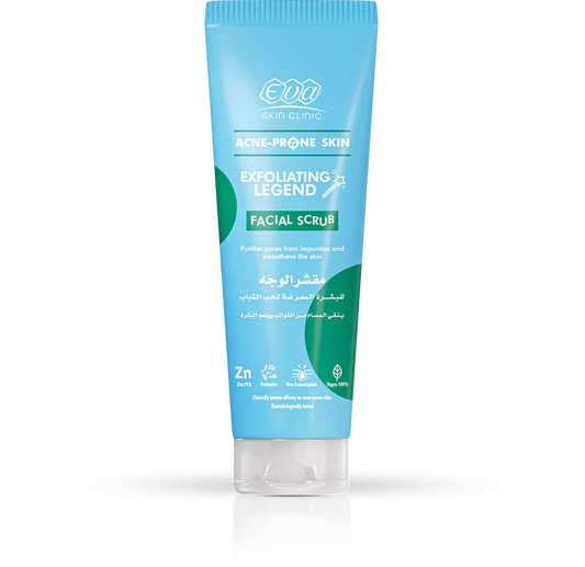 Eva Skin Clinic Acne-Prone Skin Facial Scrub 100ml