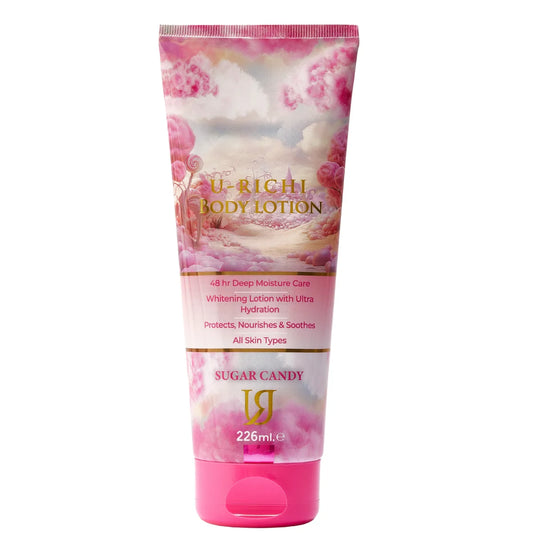 يوريتشي بادي لوشن 226 مل شوجر كاندي - U-Richi BODY LOTION (SUGAR CANDY)