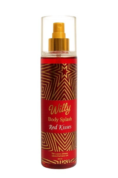 ويلي بادى سبلاش 240مل كيسز - Willy Body Splash 240ml Kisses