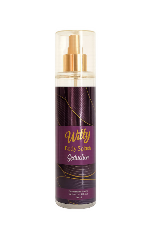 ويلي بادى سبلاش 240مل سيديوكشن - Willy Body Splash 240ml Seduction