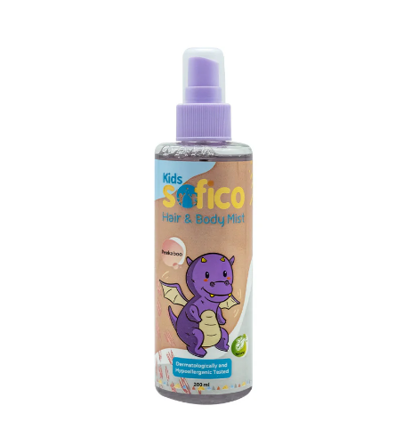 سوفيكو كيدز بادى ميست 200مل  بيكابو - Sofico Kids Hair & Body Mist Peekaboo 200 ml