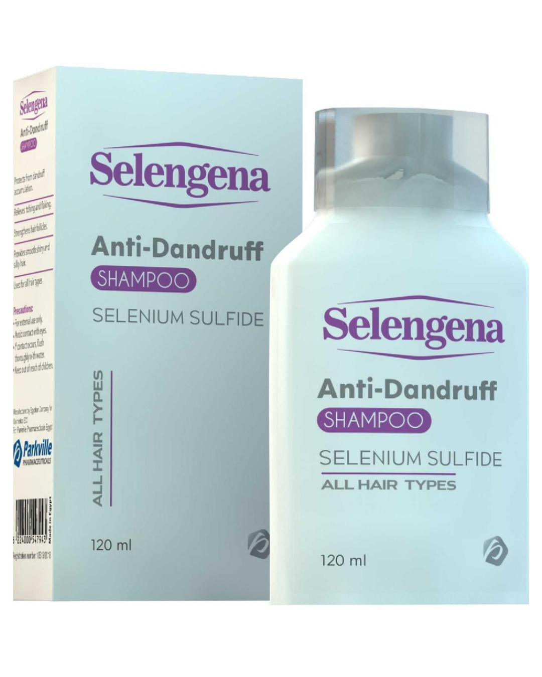 Selengena Anti Dandruff Shampoo 120 ml - سيلينجينا شامبو مضاد للقشرة 120مل
