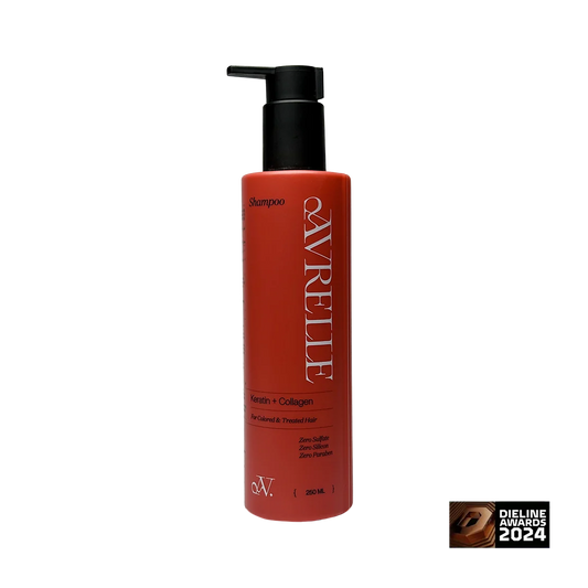 افريل شامبو 250 مل كيرياتين وكولاجين - Avrelle Hair Shampoo 250 ml with Keratin & Collagen
