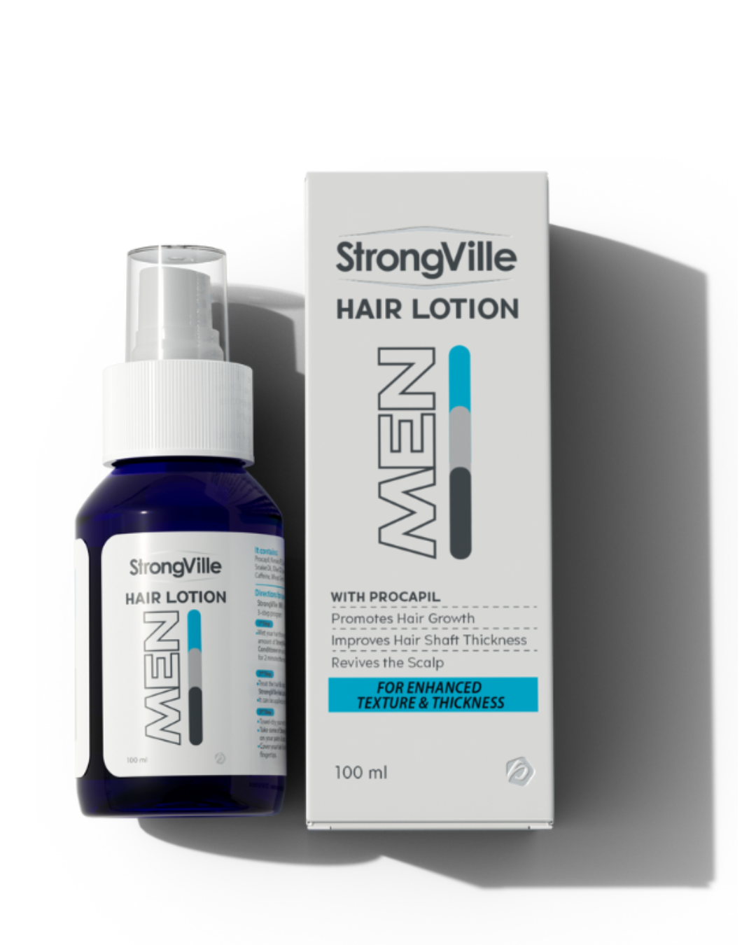 Strongville Men Hair Lotion Spray 100 ml - سترونج فيل مين هير لوشن سبراي 100 مل