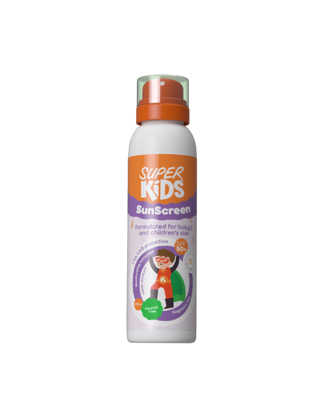 Superkids Sunscreen lotion 200ml - سوبركيدز صن سكرين لوشن 200مل