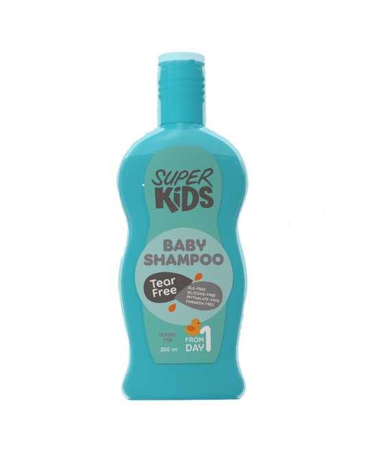 SuperKids Baby Shampoo 200 ml - سوبر كيدز بيبي شامبو 200 مل