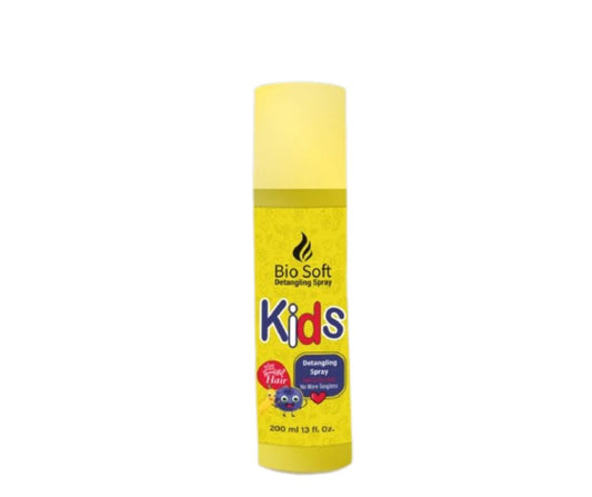 بيو سوفت فك تشابك اسبراى اطفال 200 مل اصفر - Bio Soft Kids Detangling Spray 200 ml - Yellow