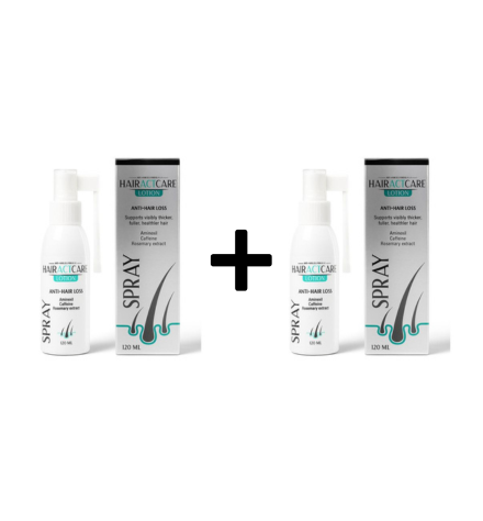 هير اكت كير لوشن للشعر سبراي 120مل عرض 1+1 - Hair Act Care Anti-Hair Loss Lotion Spray 120ml ( OFFER 1+1 )