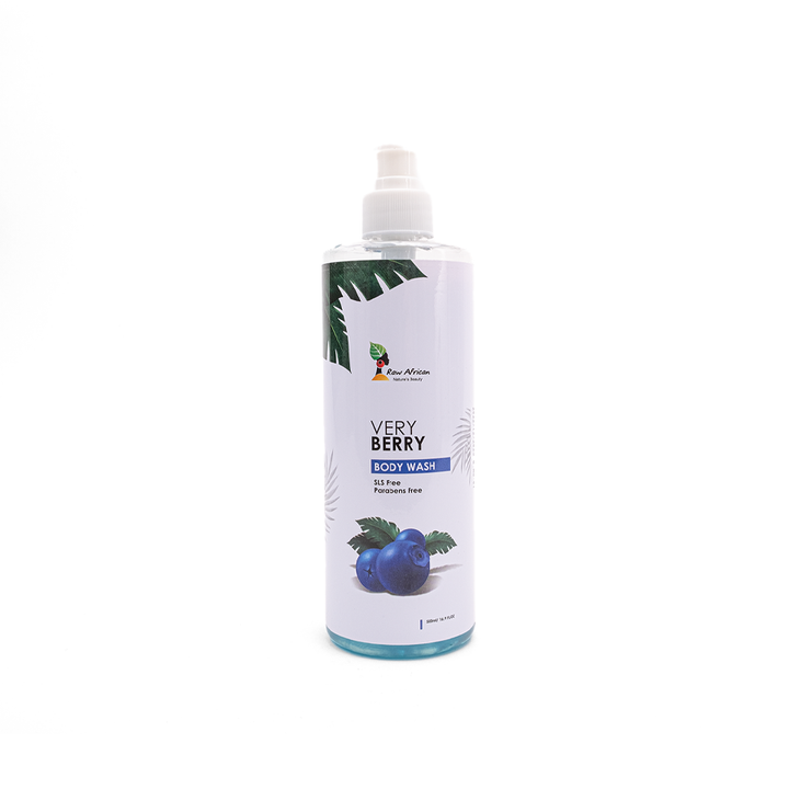 Raw African Very Berry Body Wash 500ML