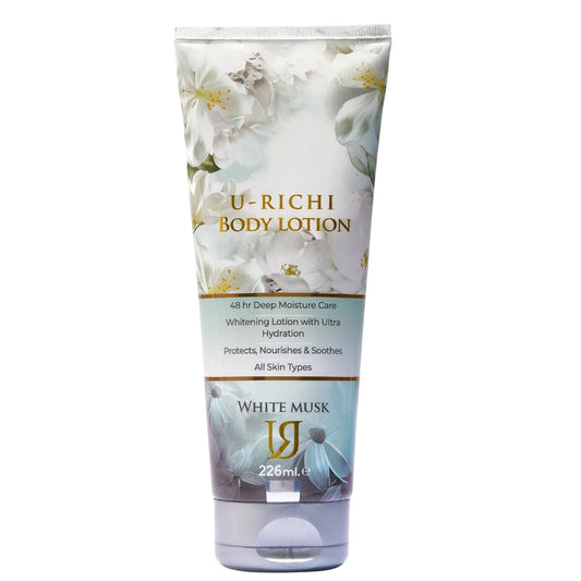 يوريتشي بادي لوشن 226 مل وايت مسك - U-Richi BODY LOTION (WHITE MUSK)