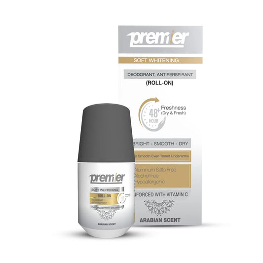 Premier Deodorant & Anti-Perspirant Whitening Roll-on Arabian 50ml