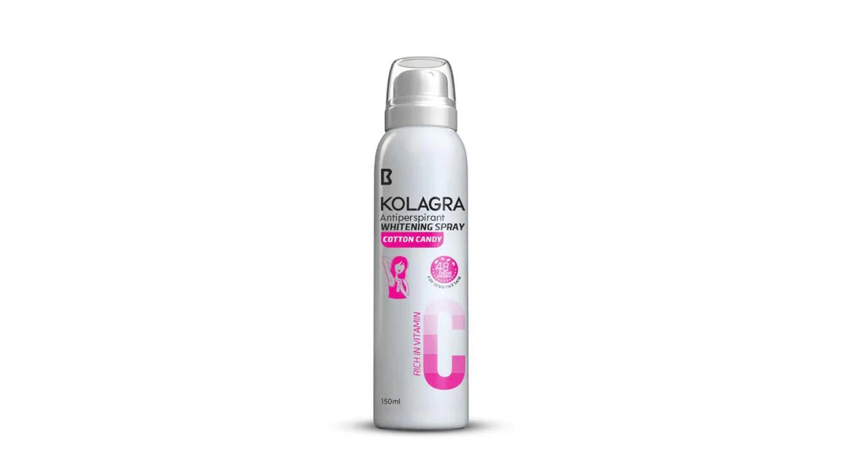 Kolagra Antiperspiran tWHITENING SPRAY For Women-150ml