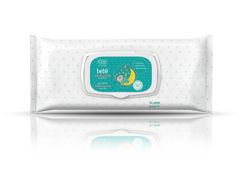 Eva Clinic Bebe Wipes (60 Wipes Per Pack)