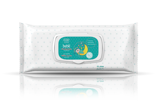 Eva Clinic Bebe Wipes (60 Wipes Per Pack)