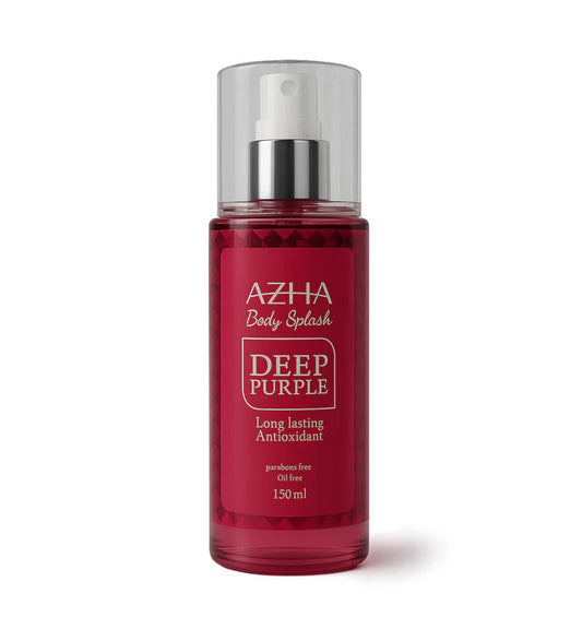 Azha Body Splash -Deep Purple: Rose + Vanilla + Sandalwood 150ml