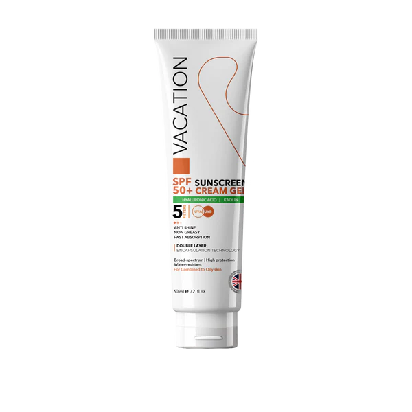 Vacation Sunscreen Cream Gel 60 ml 50+ SPF