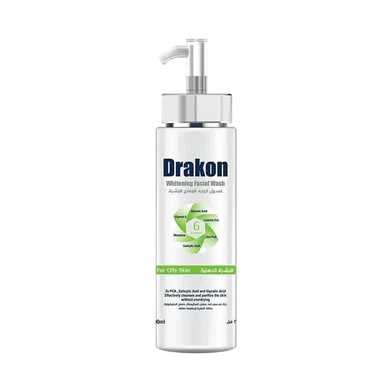 Drakon Whitening Facial Cleanser For Oily & Combined Skin pump 200ML