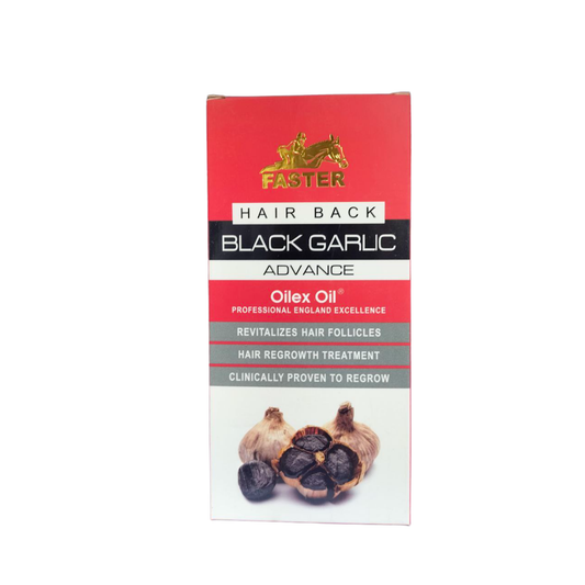 Faster Hair Back Black Garlic Advance Oilex Oil – 100ml