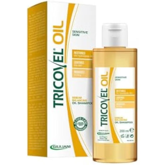 تريكوفيل شامبو 200مل شعر ضعيف ومتساقط - Tricovel Oil Sebum Balancing Oil Shampoo