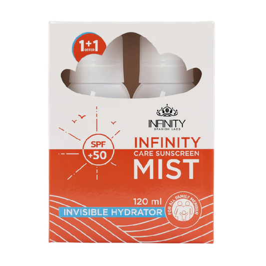 Infinity Sunscreen Mist Lotion SPF50+ - Promopack