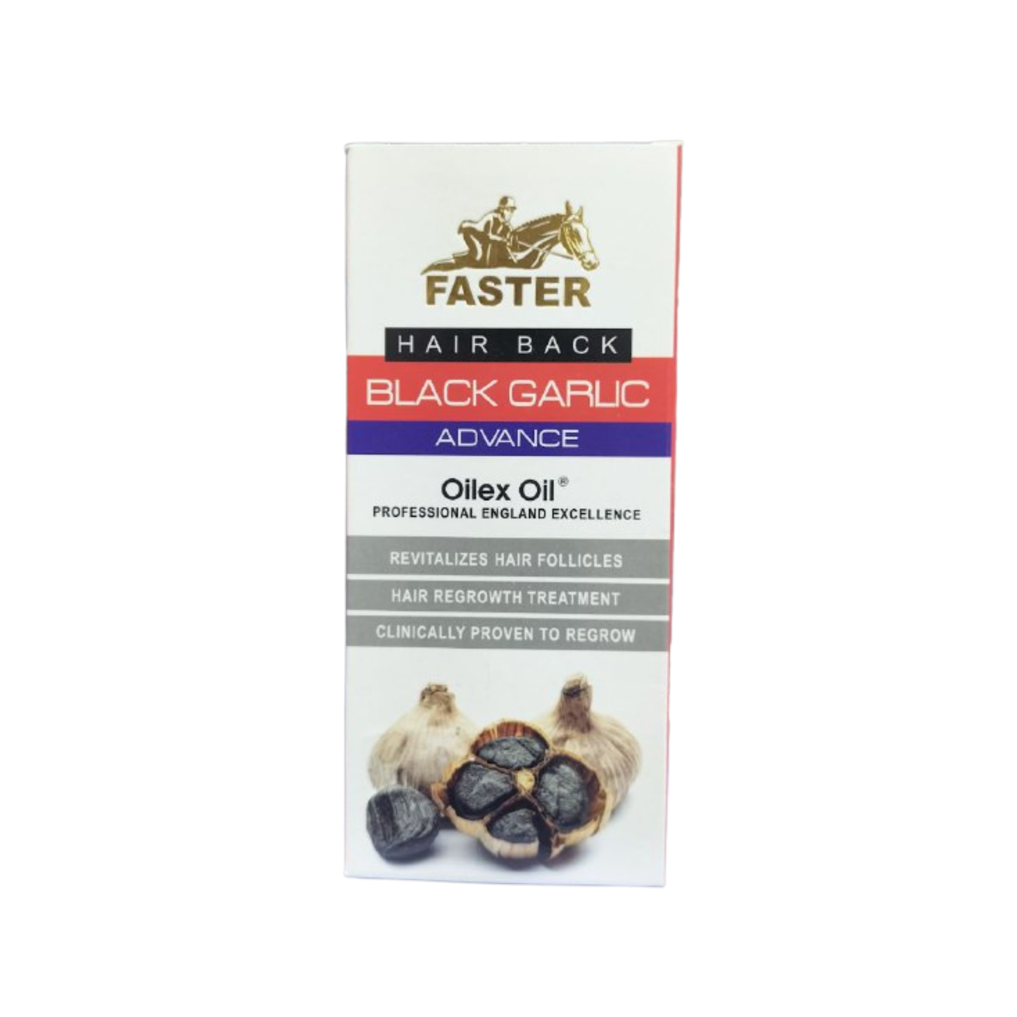 Faster Hair Back Black Garlic Advance – Oilex Oil 100ml
