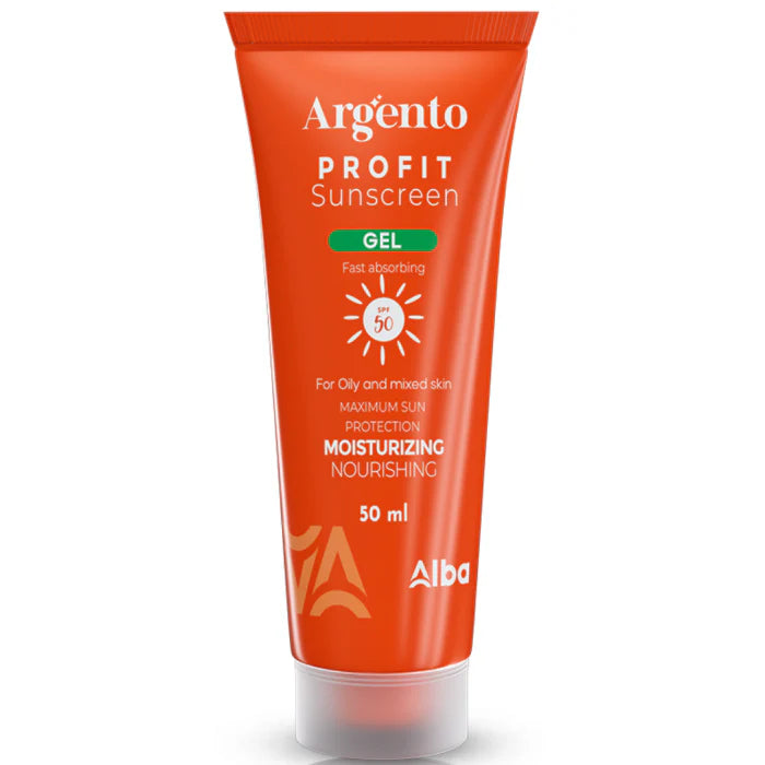 Argento Profit Sunscreen Gel- SPF 50 (50ml)