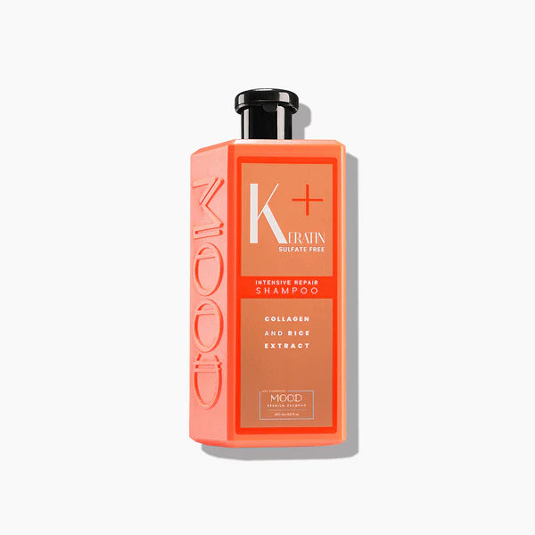 موود شامبو كيرياتين 400مل -Mood Keratin Plus Intensive Repair Sulphate-Free Shampoo 400 ML