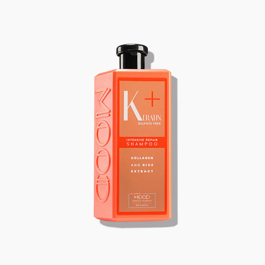 موود شامبو كيرياتين 400مل -Mood Keratin Plus Intensive Repair Sulphate-Free Shampoo 400 ML