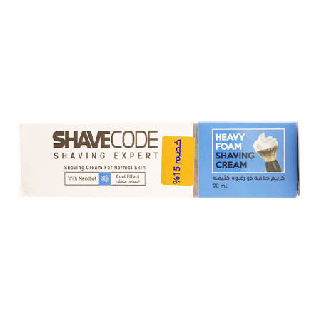 شيف كود كريم حلاقة 90مل بشرة عادية عرض 2ق 15%خصم - Chief Code Regular Shaving Cream 90ml - 2-Piece Promo Pack (15% Off)
