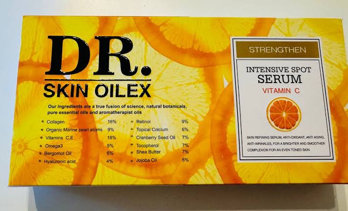 دكتور سكين اويليكس امبولات للبشرة فيتامين سي - Dr. Skin Oilex Vitamin C Skin Ampoules