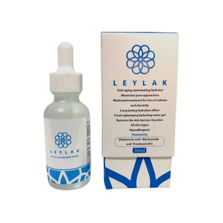 Leylak Hyaluronic Acid & Niacinamide  Serum 30ML  -  سيروم حمض الهيالورونيك والنياسيناميد المرطب والمهدئ (30 مل) من ليلاك
