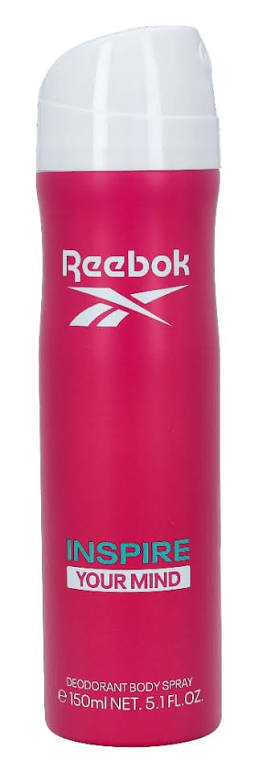 ريبوك ديودرانت سبراي حريمي 150 مل انسباير - Reebok Women's Deodorant Body Spray - Inspire (150ml)