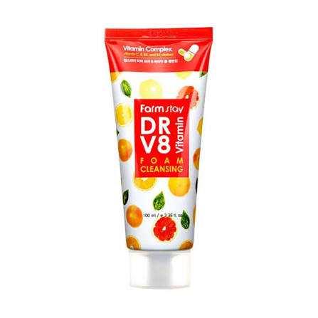 فارم ستاي غسول فوم فيتامين سي 100مل - Farm Stay Vitamin C Foam Cleanser (100ml)