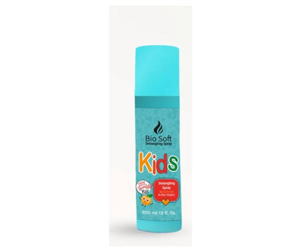 بيو سوفت فك تشابك اسبراى اطفال 200 مل تركواز- Bio Soft Kids Detangling Spray 200 ml - Turquoise