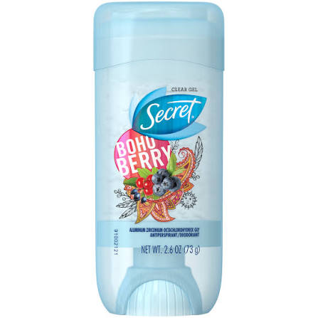 سيكريت ستيك جيل 73ملى بيرى - Secret Clear Gel Antiperspirant - 73ml (Berry)
