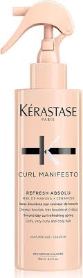 كريستاس اسبراى للشعر الكيرلي190مل - Kérastase Curl Manifesto Refresh Absolu Hair Spray 190ml