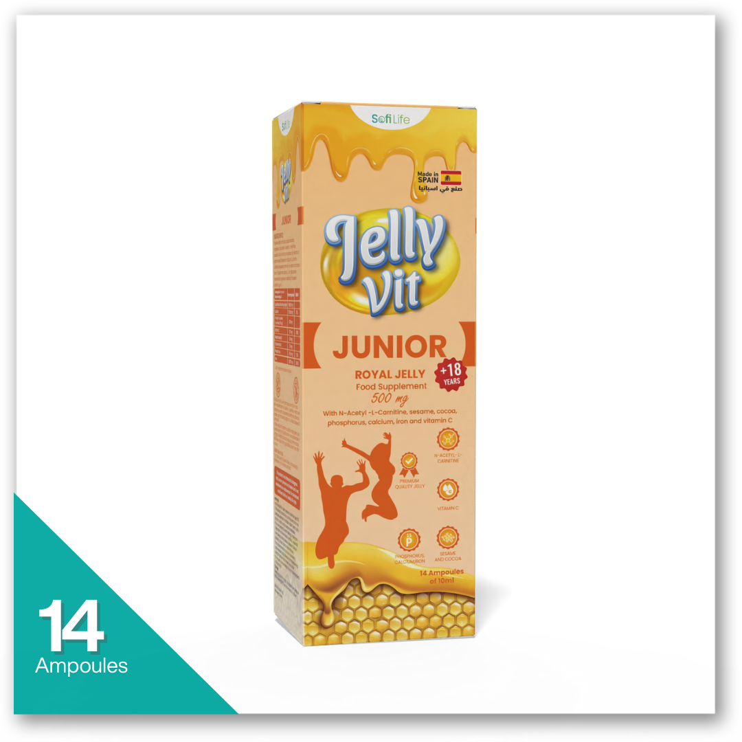 سوفي لايف جيلي فيت جونيور 14 امبول - Sofi Life Jelly Vit Junior