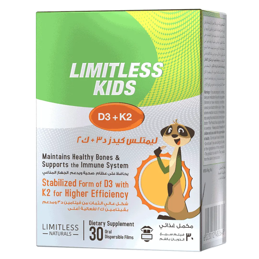Limitless Kids K2 + D3