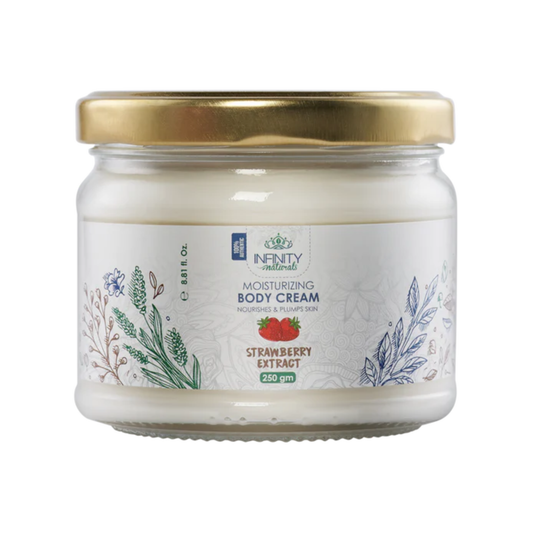 Infinity Moisturizing Body Cream Strawberry Extract 250gm