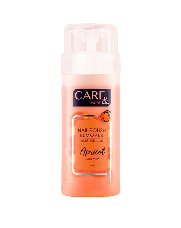 Care & More Nail Polish Remover – Apricot -125ml