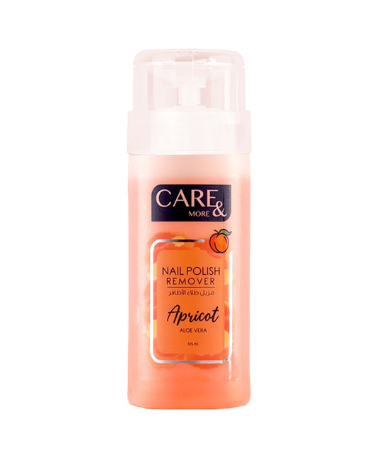 Care & More Nail Polish Remover – Apricot -125ml