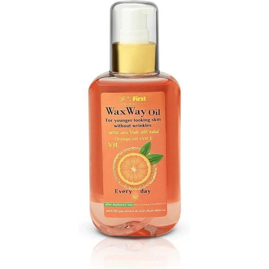 واكس زيت ملطف بعد ازالة الشعر 150مل اورانج - Wax Way Body Oil 150ml