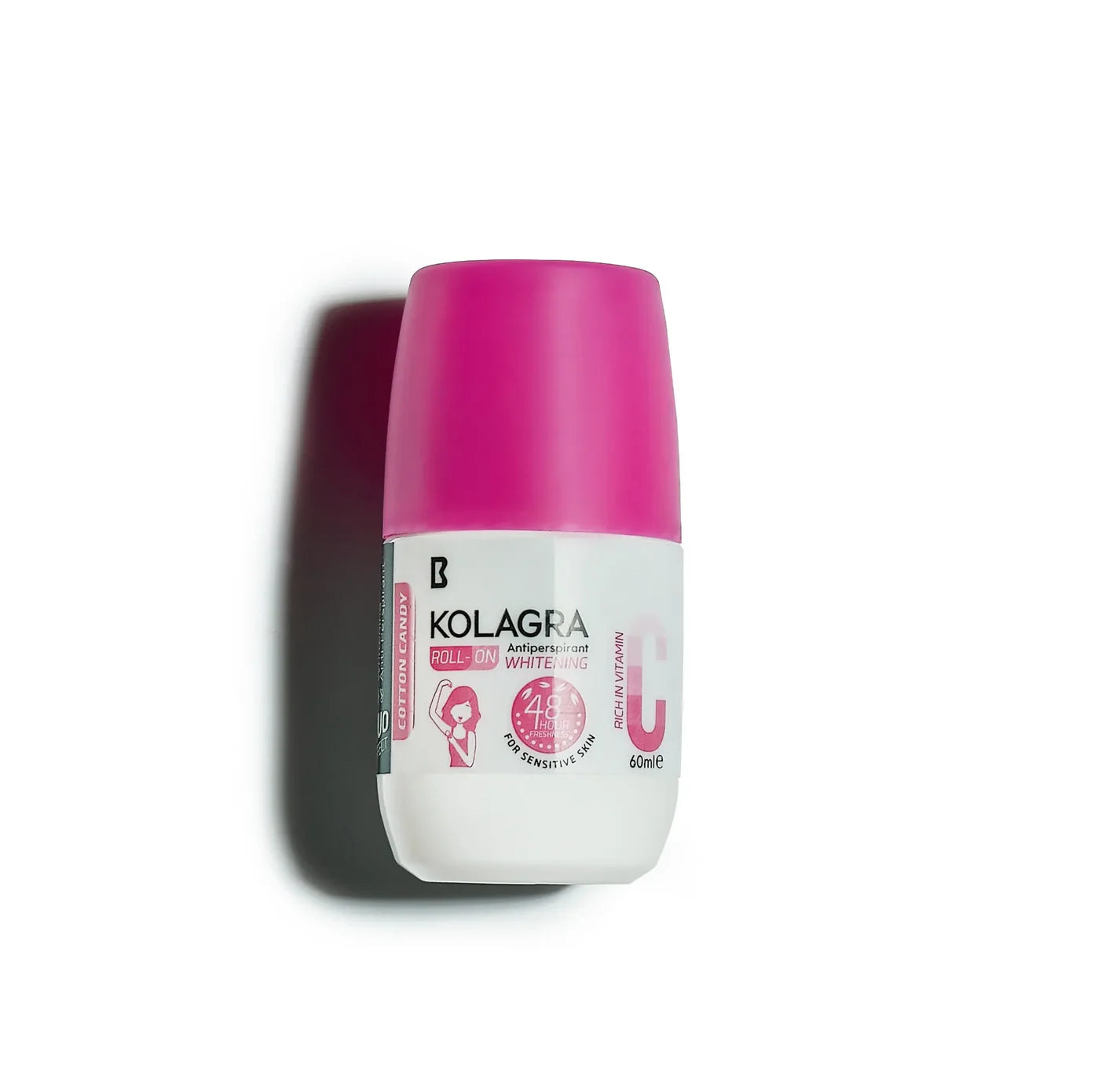 Kolagra Whitening Roll On Cotton Candy 60ml