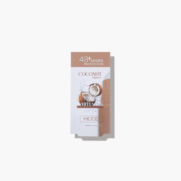 موود رول اون 50مل جوز هند - Mood Coconut Whitening Deodorant Roll-On 50 ML
