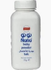 نونو بودرة اطفال 50جم ابيض - Nunu Baby Powder 50gm White